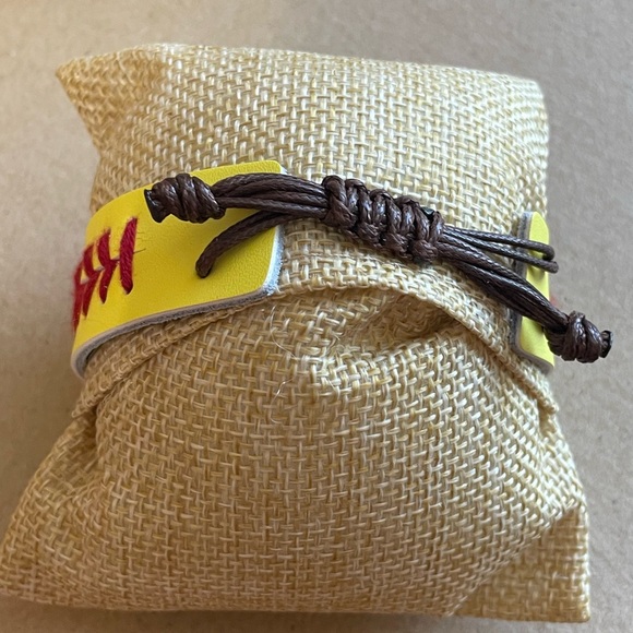 🥎JUST IN! Softball Adjustable Cord Bracelet - Picture 2 of 2
